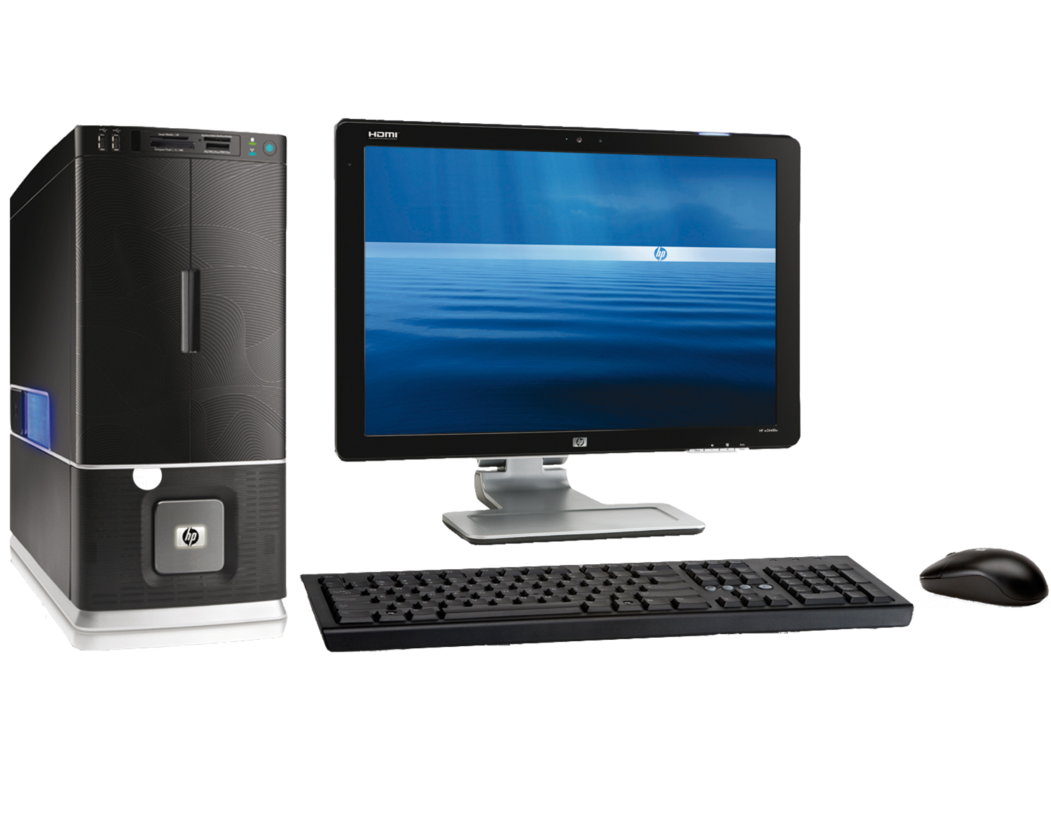 Personal Desktop Computer PNG Image