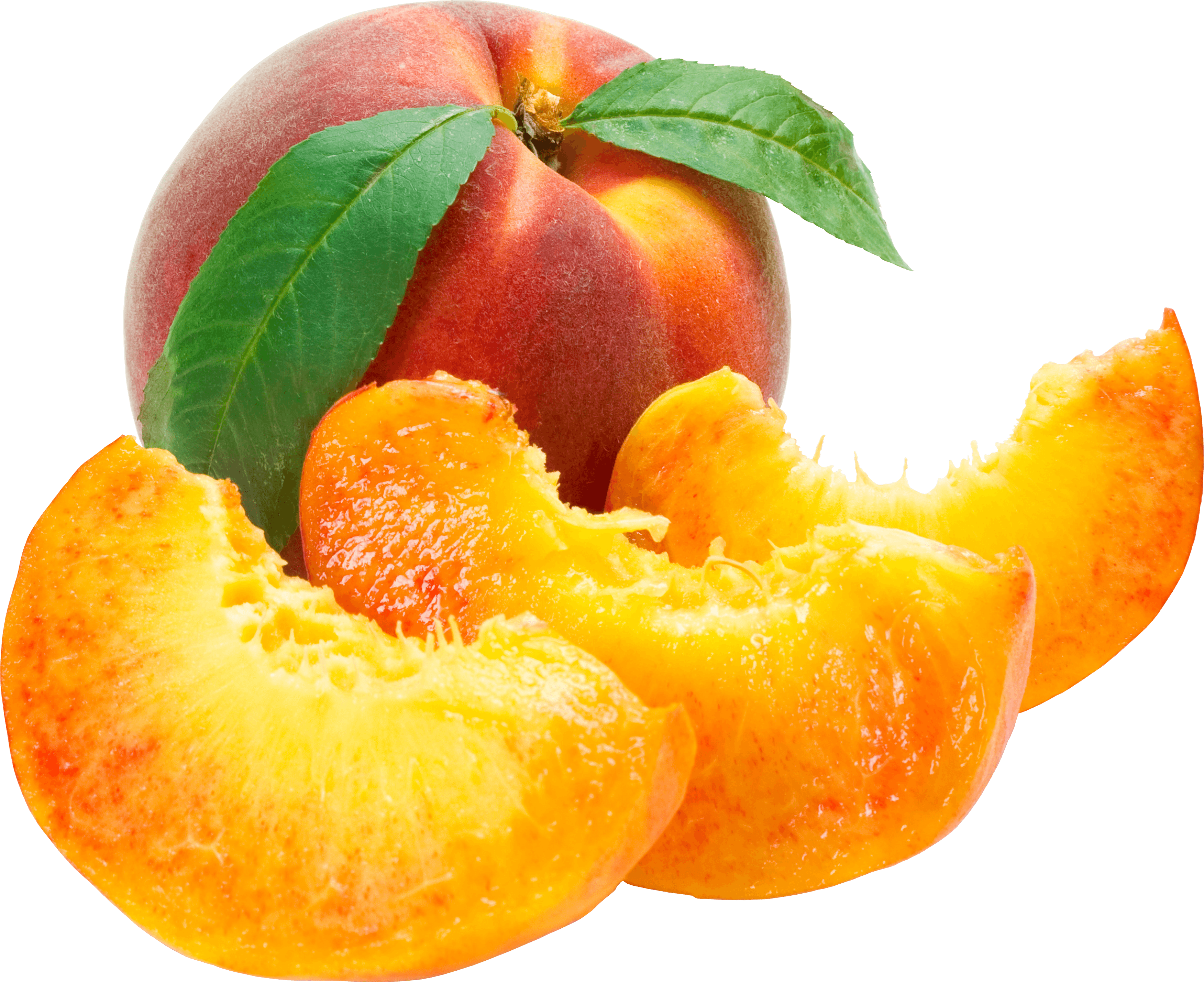 Sliced Peaches Png Image PNG Image