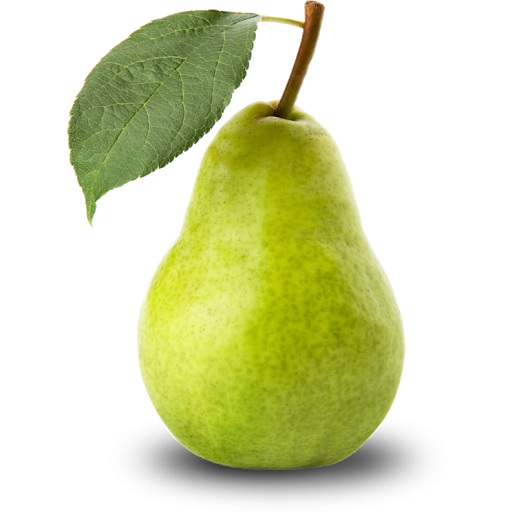 Green Organic Pears PNG Image High Quality PNG Image