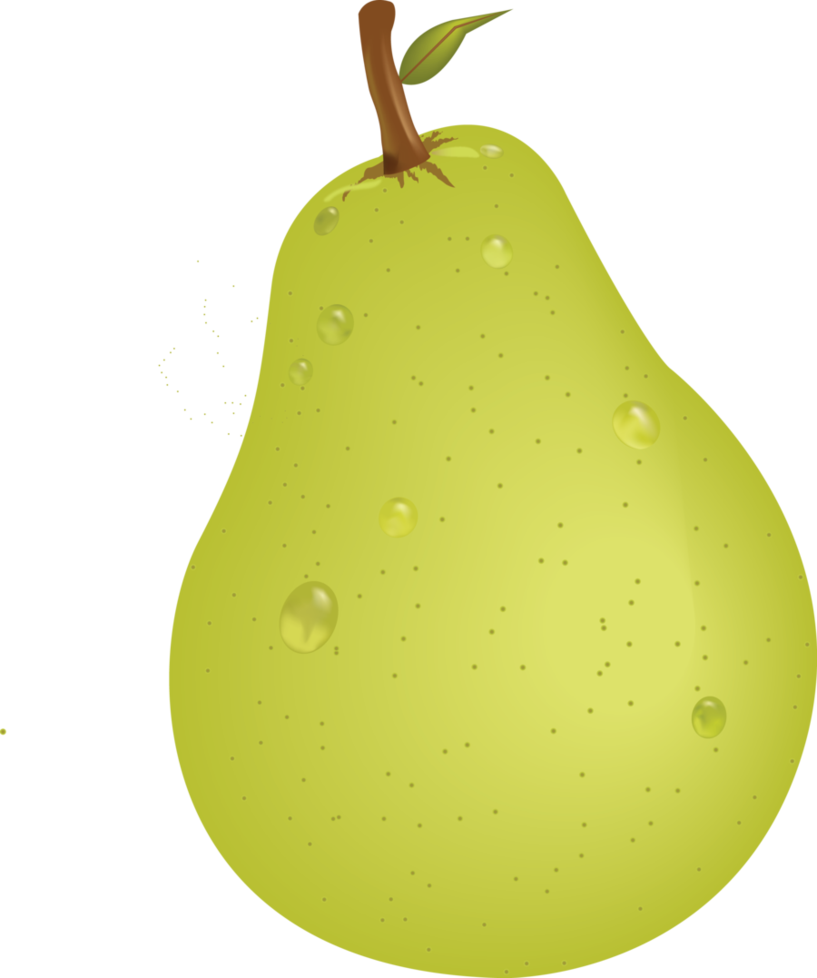 Pear Vector PNG Image