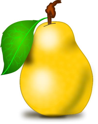Pear Clip Art PNG Image