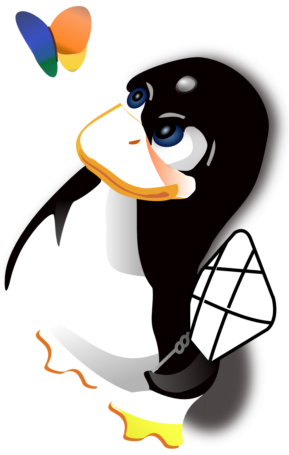 Tux Kernel Racer Linux Penguin Download Free Image PNG Image
