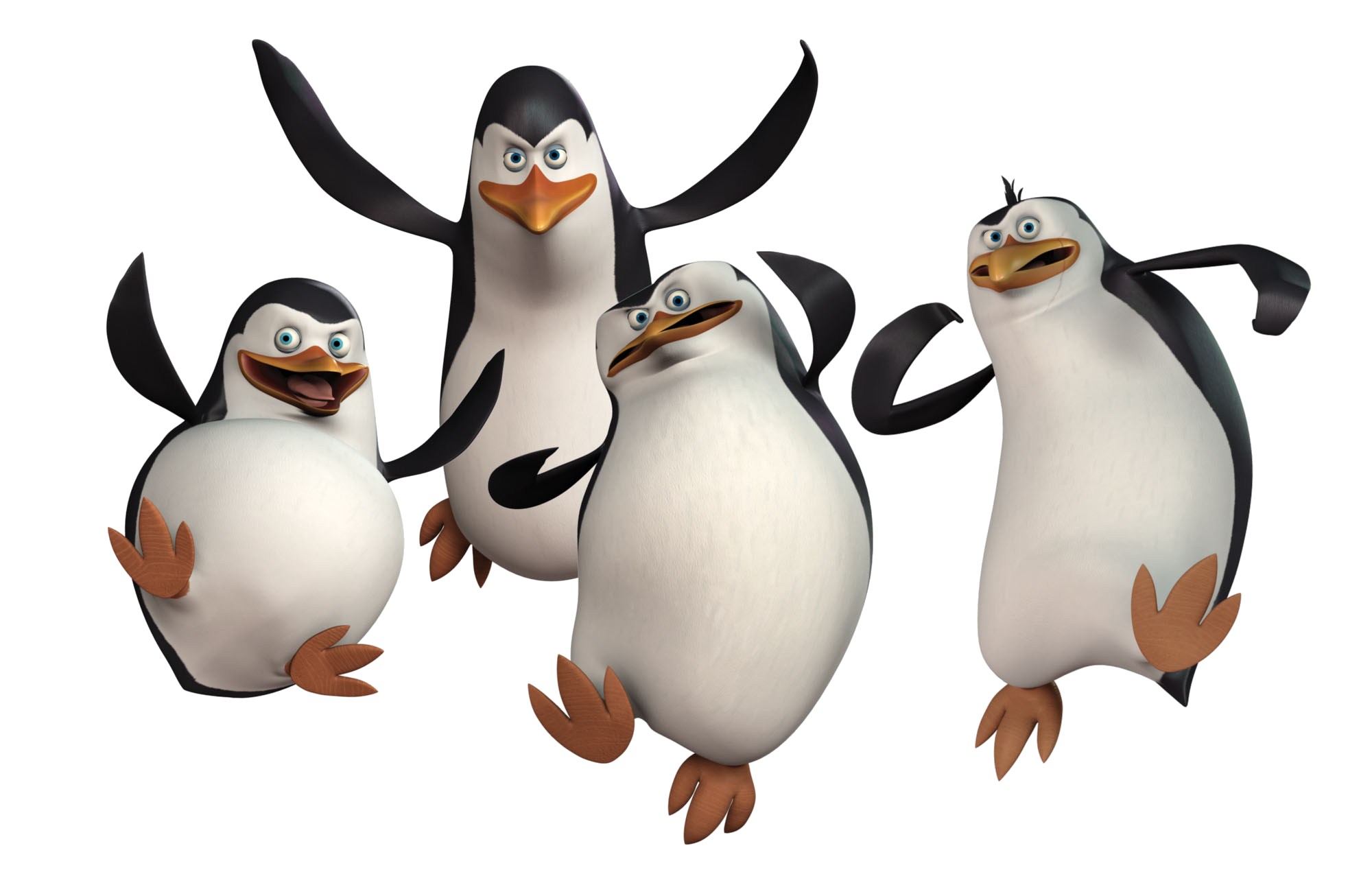 Penguins Of Madagascar Clipart PNG Image