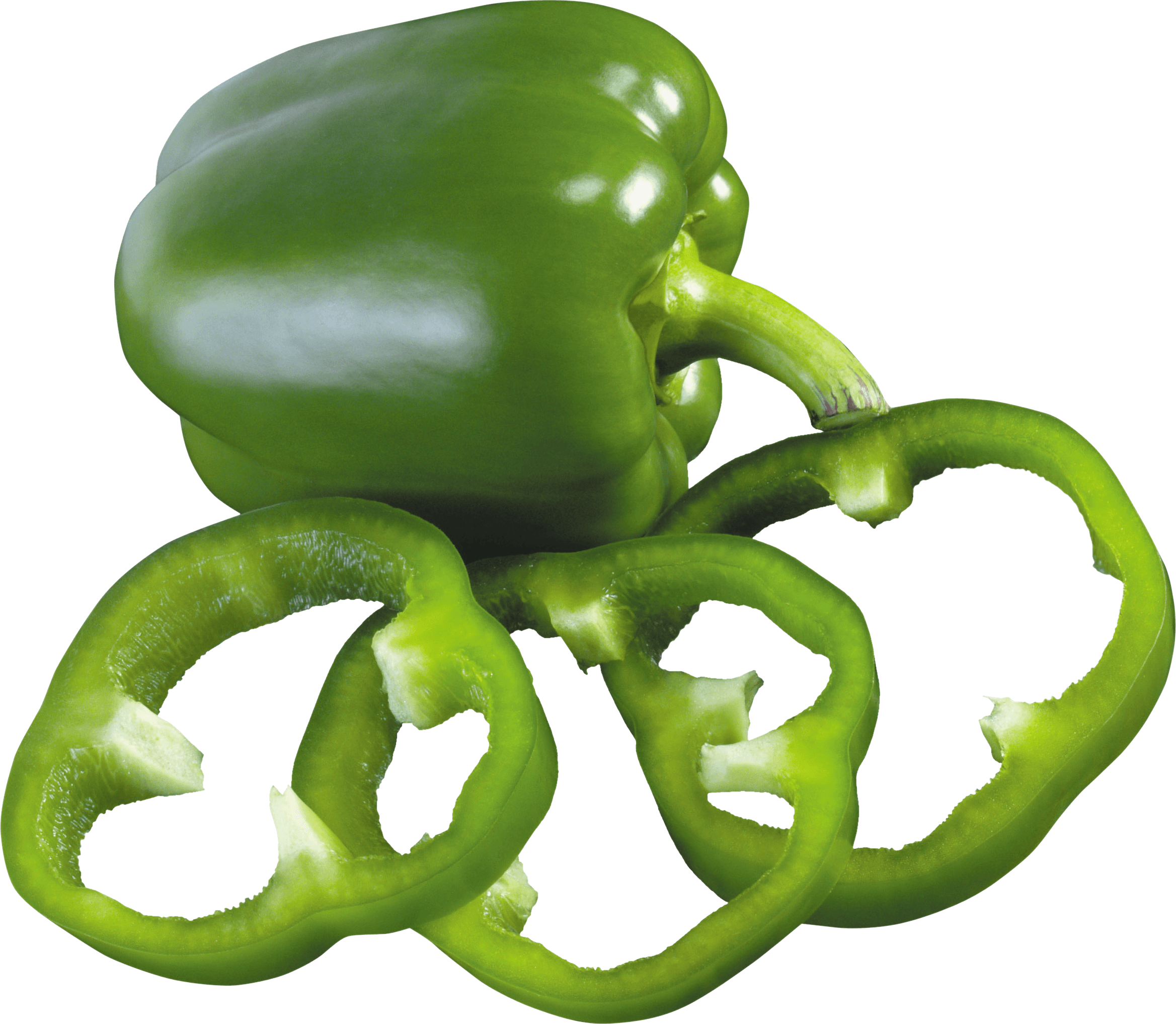 Green Pepper Png Image PNG Image