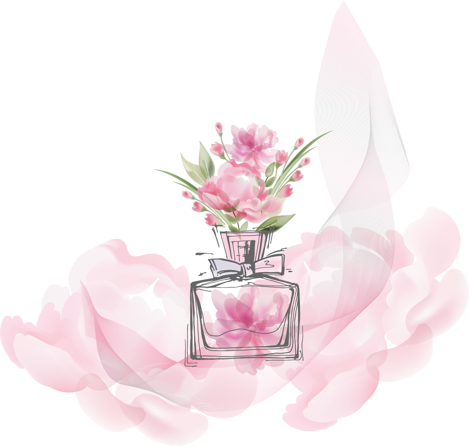 Vector Oil Bottle De Toilette Perfume Fashion PNG Image