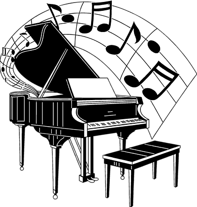 Piano Music Note Clip Art PNG Image