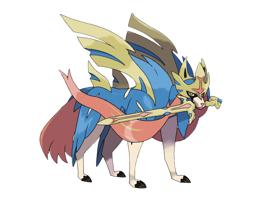 And Pokemon Mythical Sword Shield PNG Image
