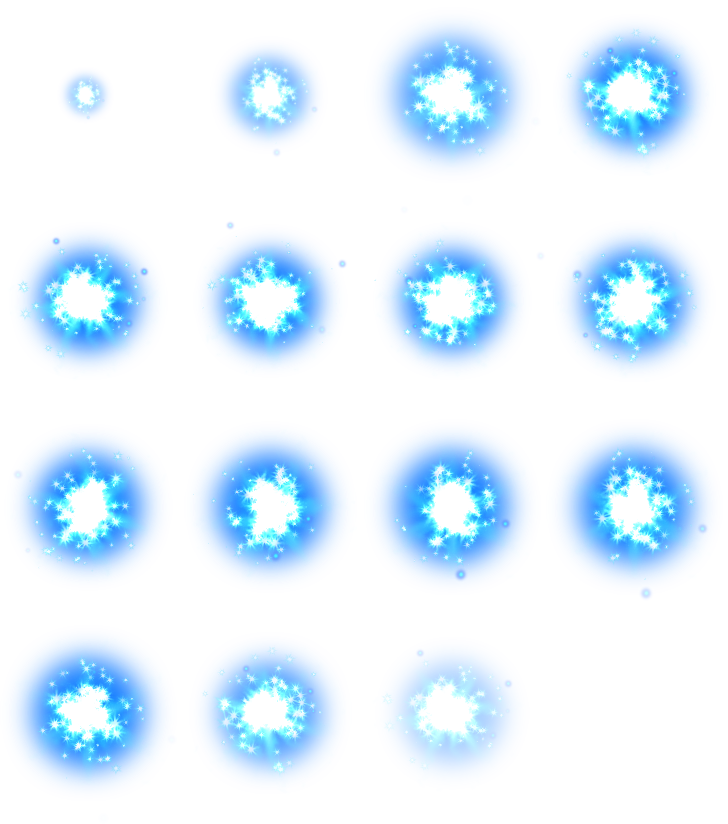 Blue Animation Portal Sprite Point Free PNG HQ PNG Image