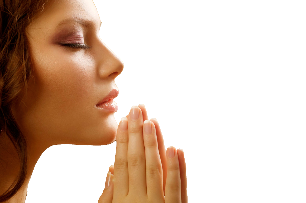 Praying Girl Lonely Black HQ Image Free PNG Image