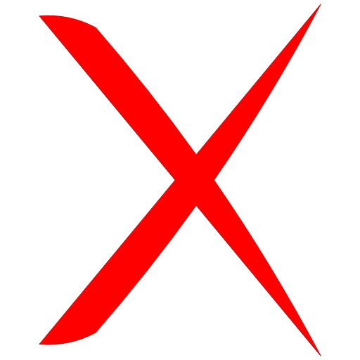 Cross Mark Free Clipart HD PNG Image