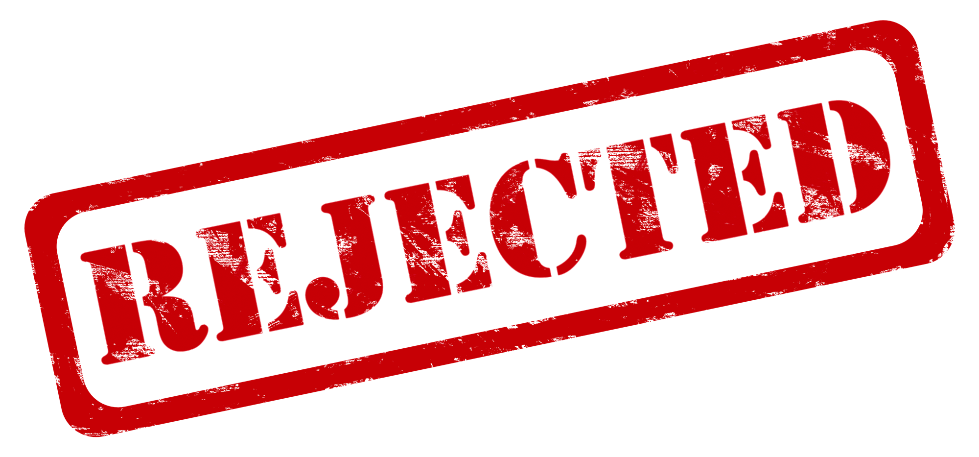Rejected Stamp Png PNG Image