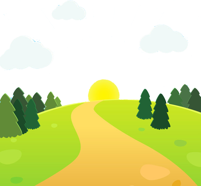 Illustration Mountain Cartoon Road Download Free Image PNG Image