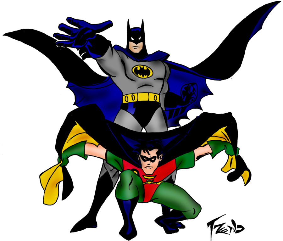 Batman And Robin Image PNG Image