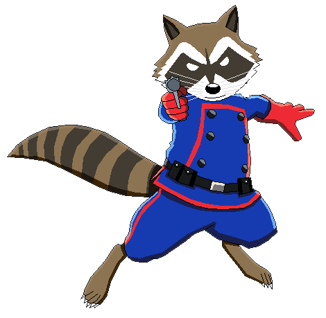 Rocket Raccoon Transparent Image PNG Image