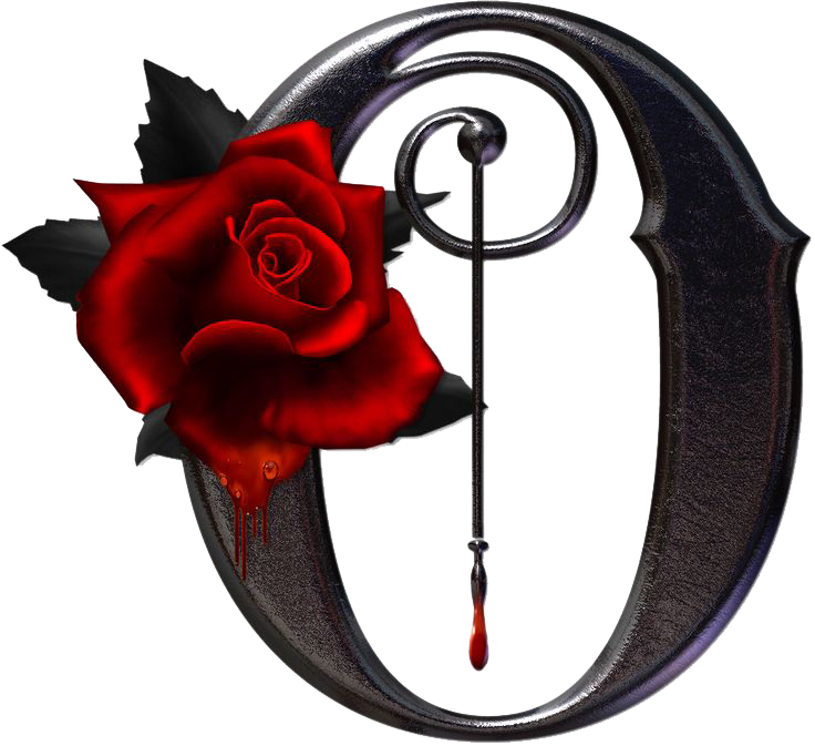 Gothic Rose Transparent Image PNG Image