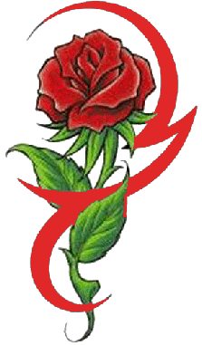 Rose Tattoo Download Png PNG Image