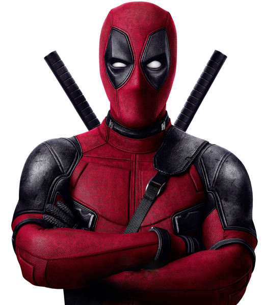 Superhero Movie Character Fictional Figurine Xmen Deadpool PNG Image