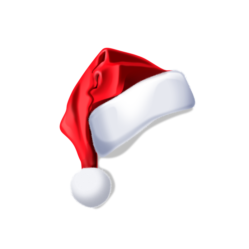 Claus Hat Christmas Santa Free Clipart HD PNG Image