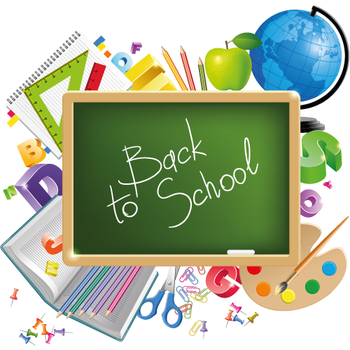 School Transparent Background PNG Image