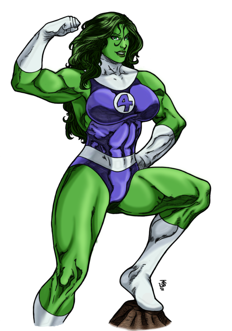 She Hulk Transparent Image PNG Image