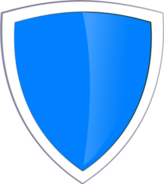 Blue Shield Clip Art PNG Image