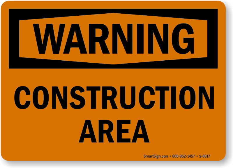 Construction Sign Free Download PNG HD PNG Image