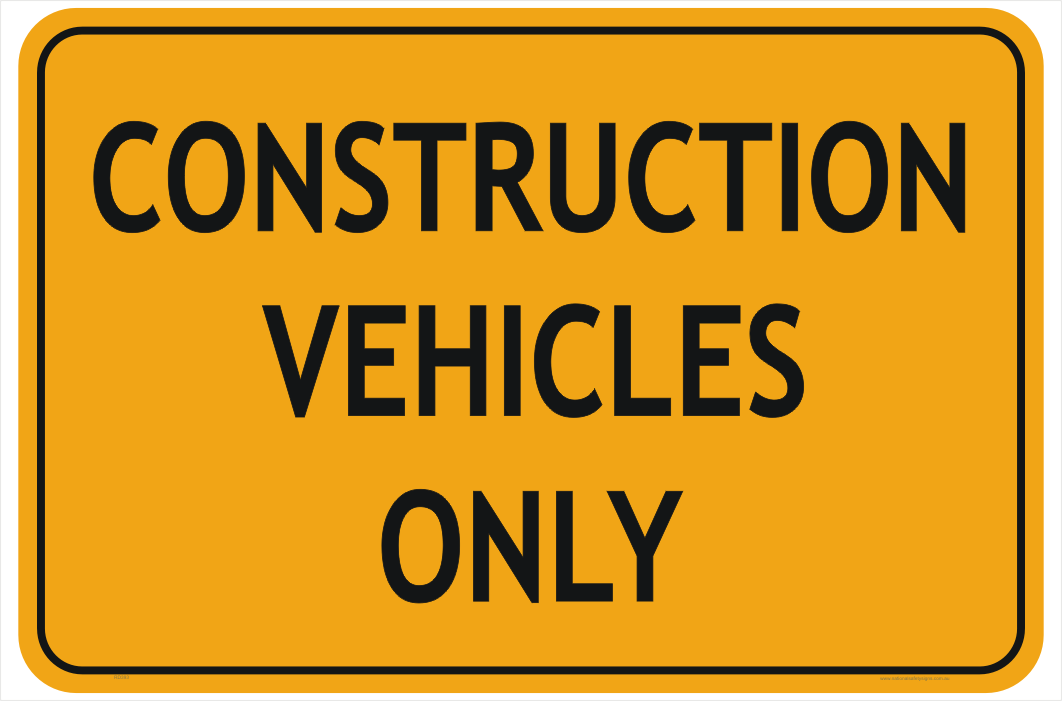 Construction Sign PNG File HD PNG Image