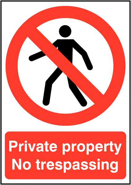 No Trespassing Sign Photos Free Transparent Image HD PNG Image