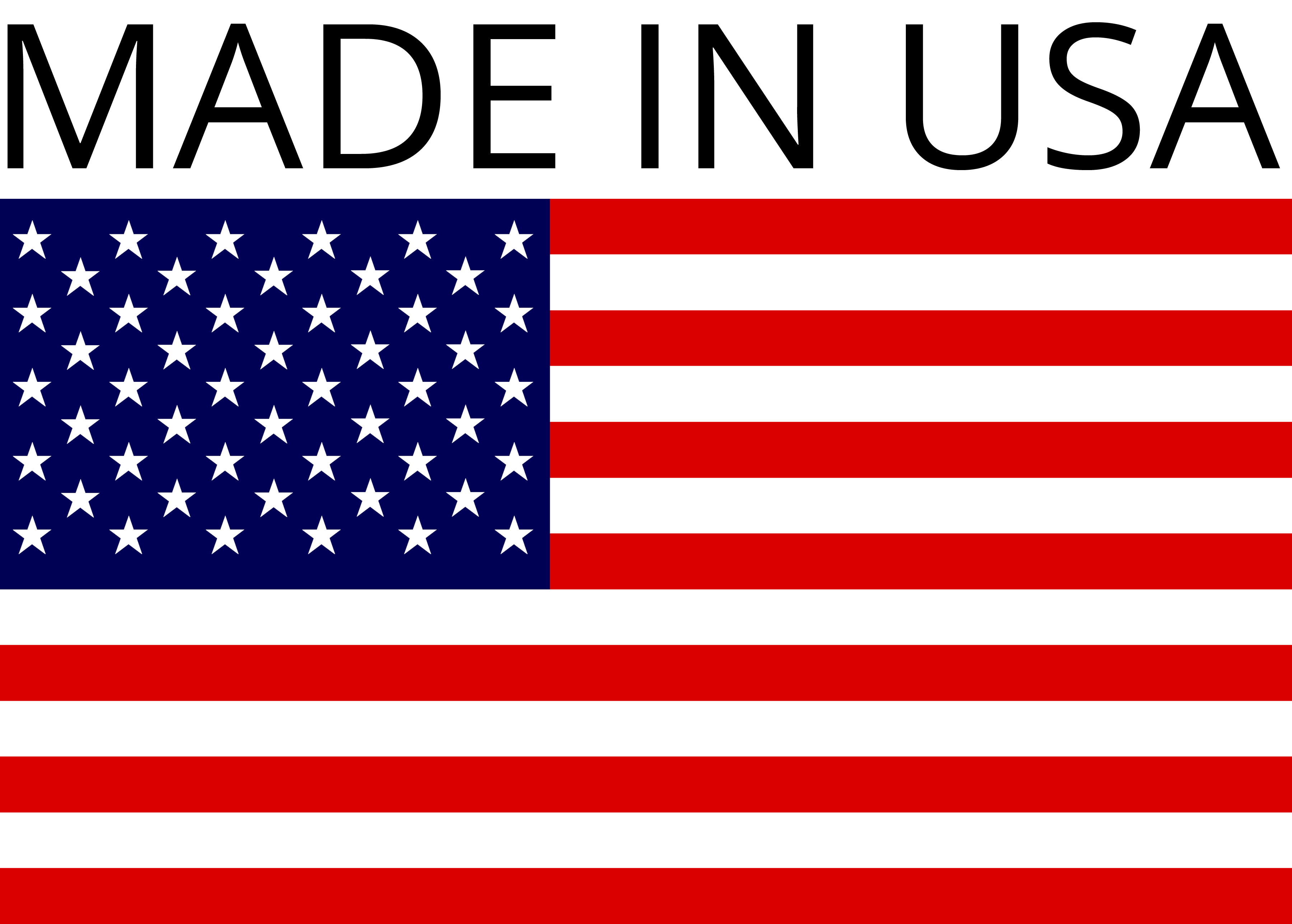 Made In U.S.A Free Clipart HD PNG Image