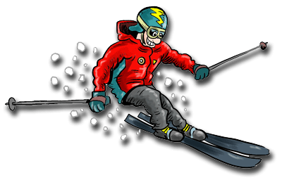 Skiing Picture PNG Image