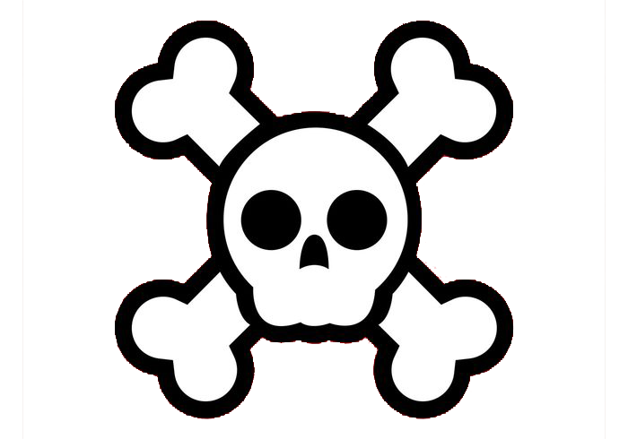 And Cartoon Skull Crossbones Free Transparent Image HD PNG Image