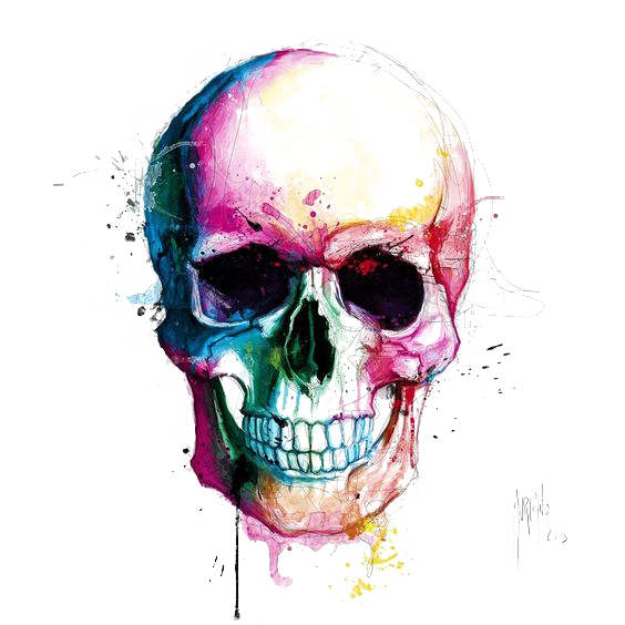 Color Calavera Painting Drawing Skull PNG Download Free PNG Image