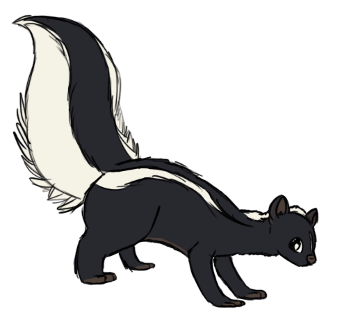 Skunk Transparent PNG Image