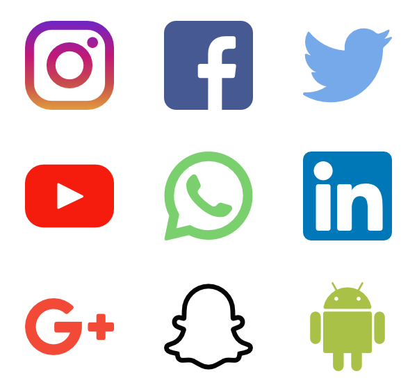 Network Icons Media Computer Social Logo PNG Image