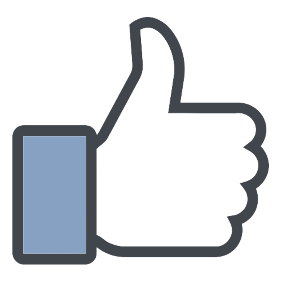 Thumb F8 Media Signal Facebook Social Button PNG Image