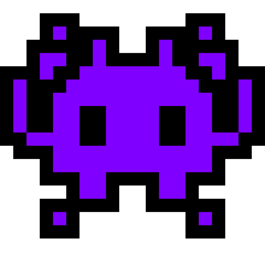 Space Invaders Transparent Background PNG Image