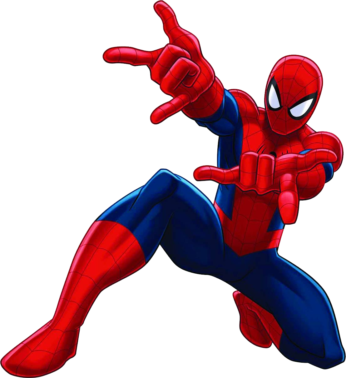 Spiderman Comic Transparent Background PNG Image