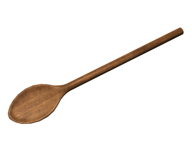 Wooden Spoon PNG Image