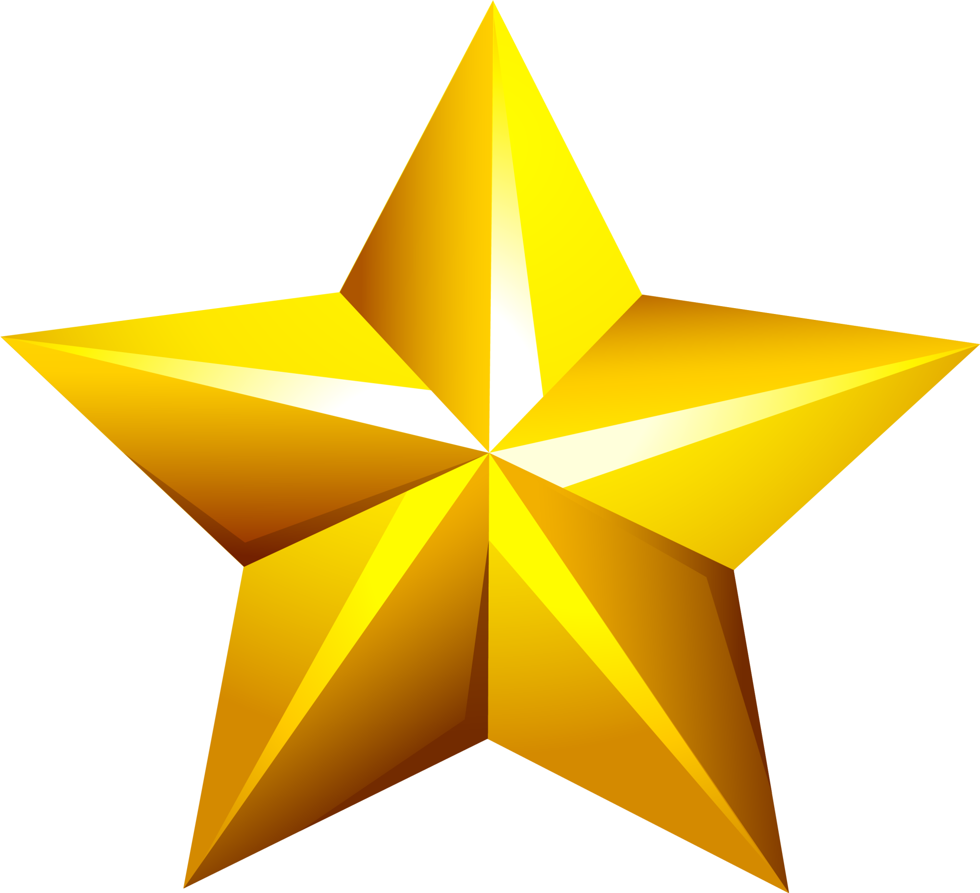Abstract Star Gold PNG Image High Quality PNG Image