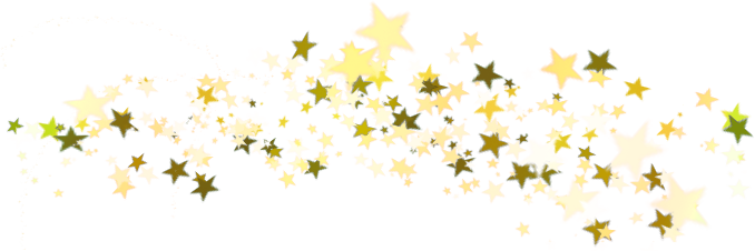 Christmas Gold Star Transparent Background PNG Image