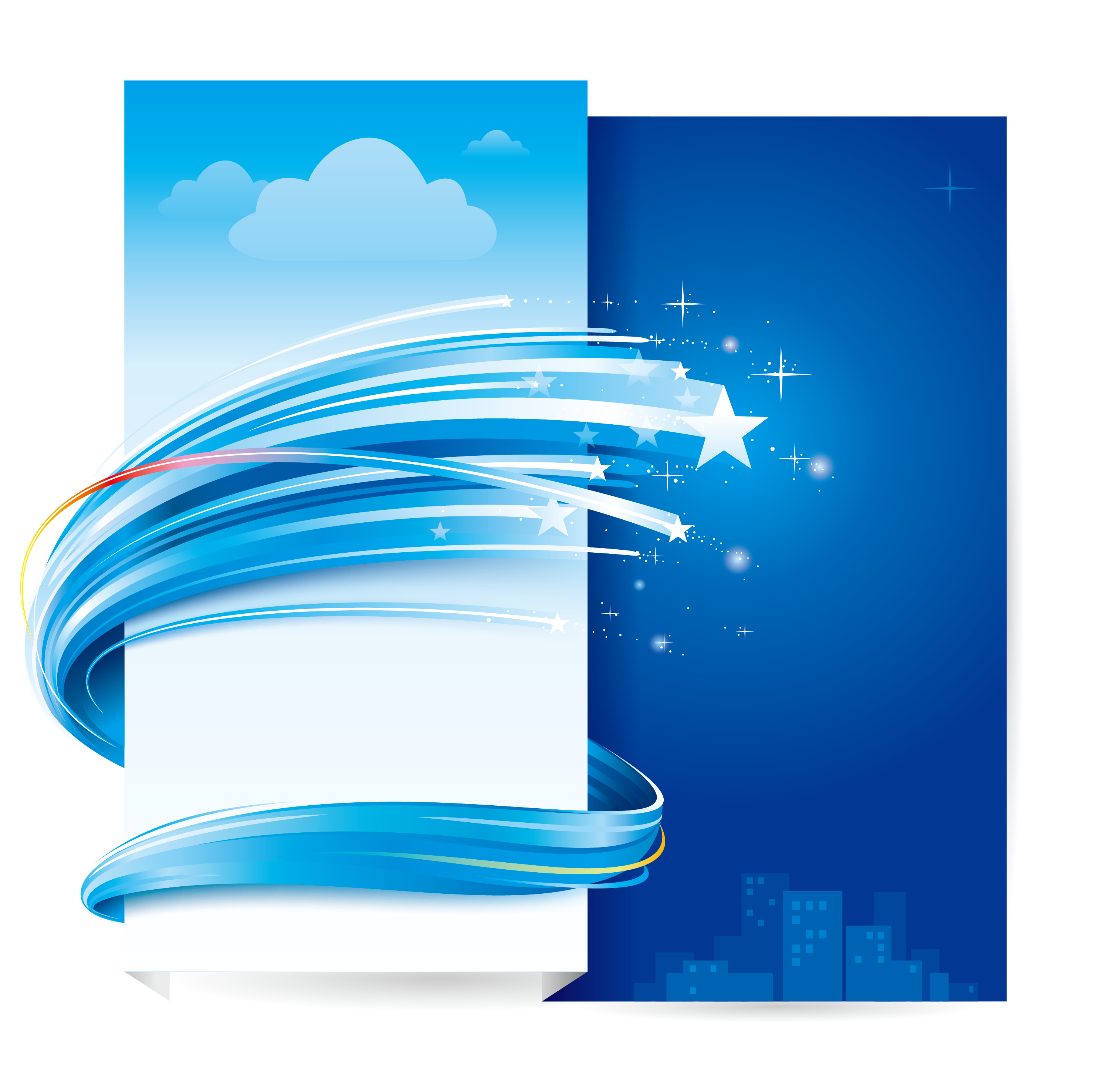 Blue Water Royalty Sky Drawing Free HD Image PNG Image