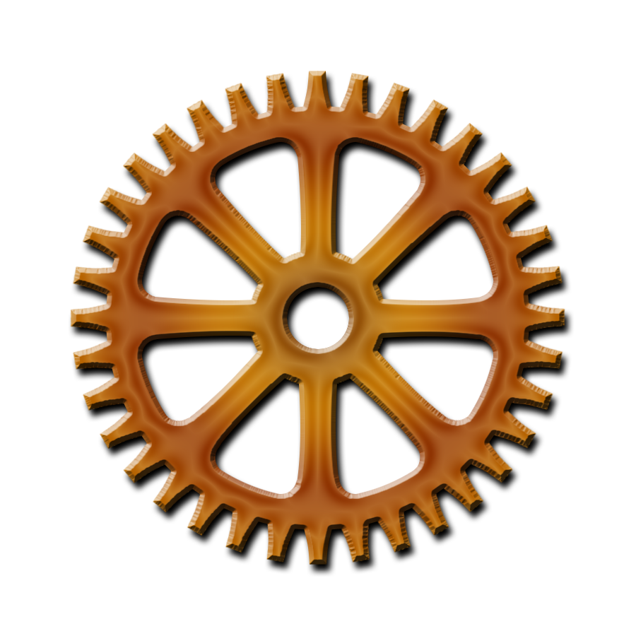 Steampunk Gear Hd PNG Image