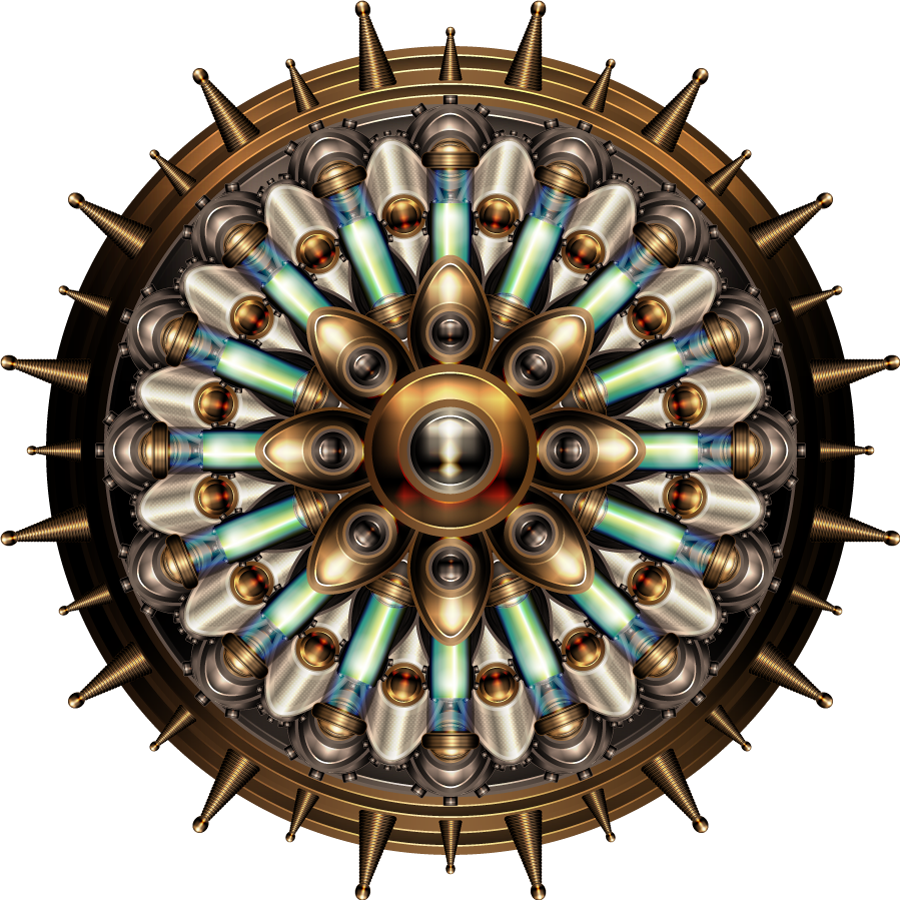 Steampunk Gear Transparent Image PNG Image