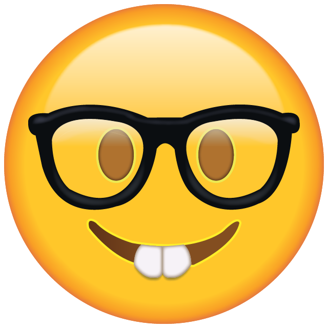 Sunglasses Emoji Clipart PNG Image