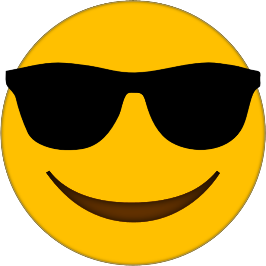 Download Sunglasses Emoji Transparent Image HQ PNG Image | FreePNGImg