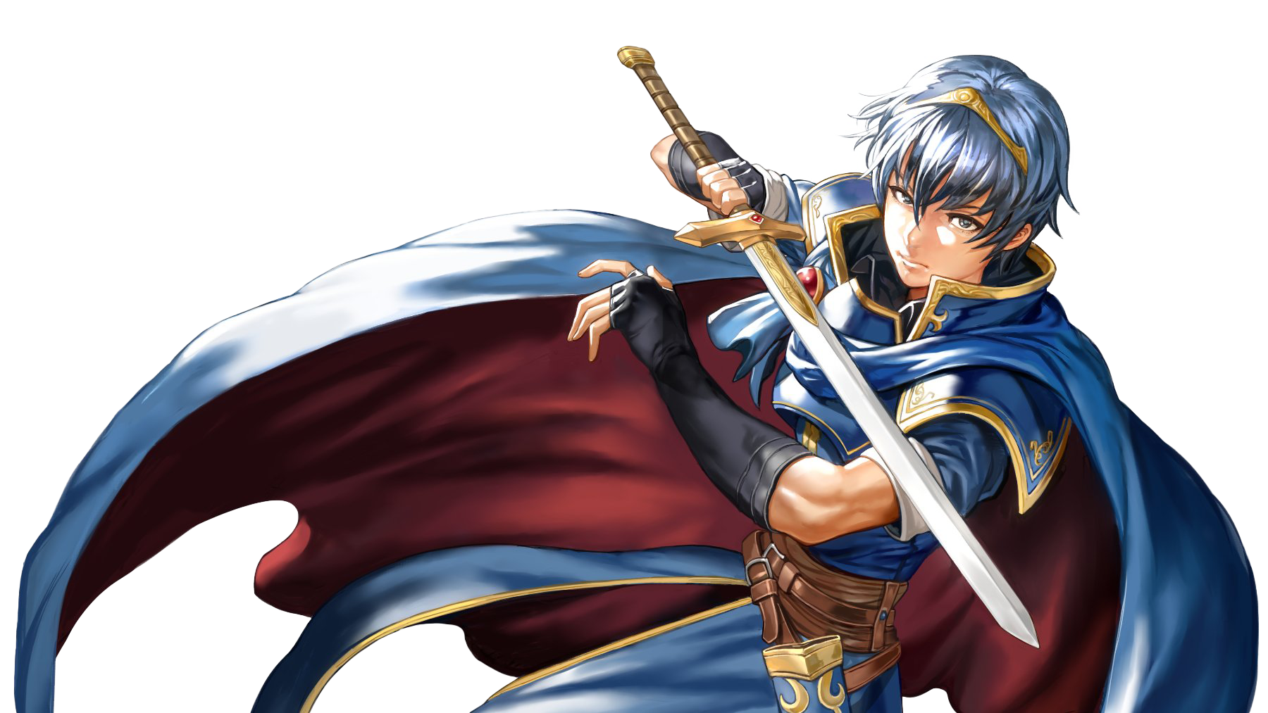 Fire Marth Emblem Free HD Image PNG Image