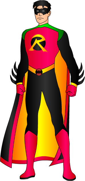 Superhero Robin Picture PNG Image