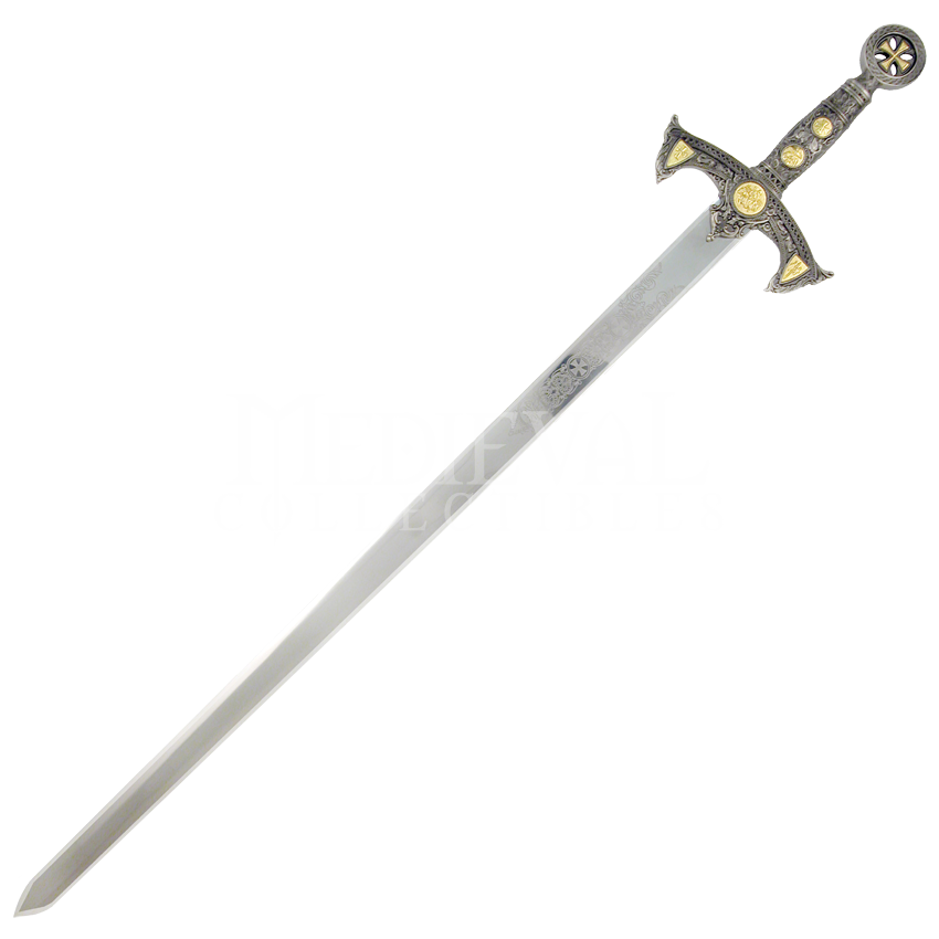 Knight Sword Transparent Background PNG Image