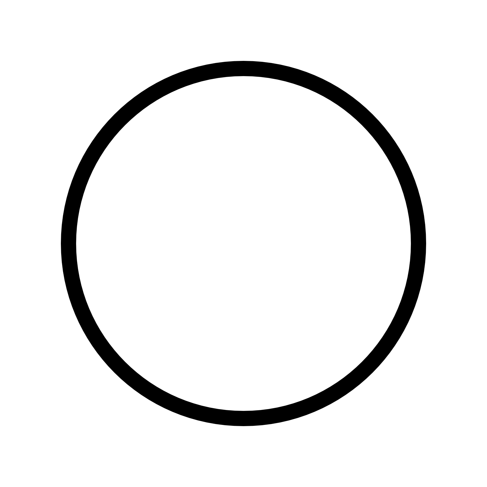 Square Area Black Monochrome White Circle PNG Image