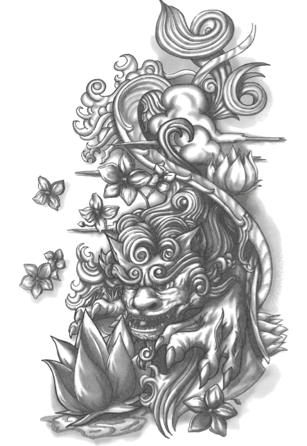 Irezumi Tattoo Design Sleeve Removal Free HD Image PNG Image